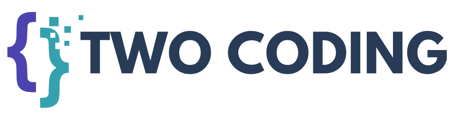 Two Coding logo